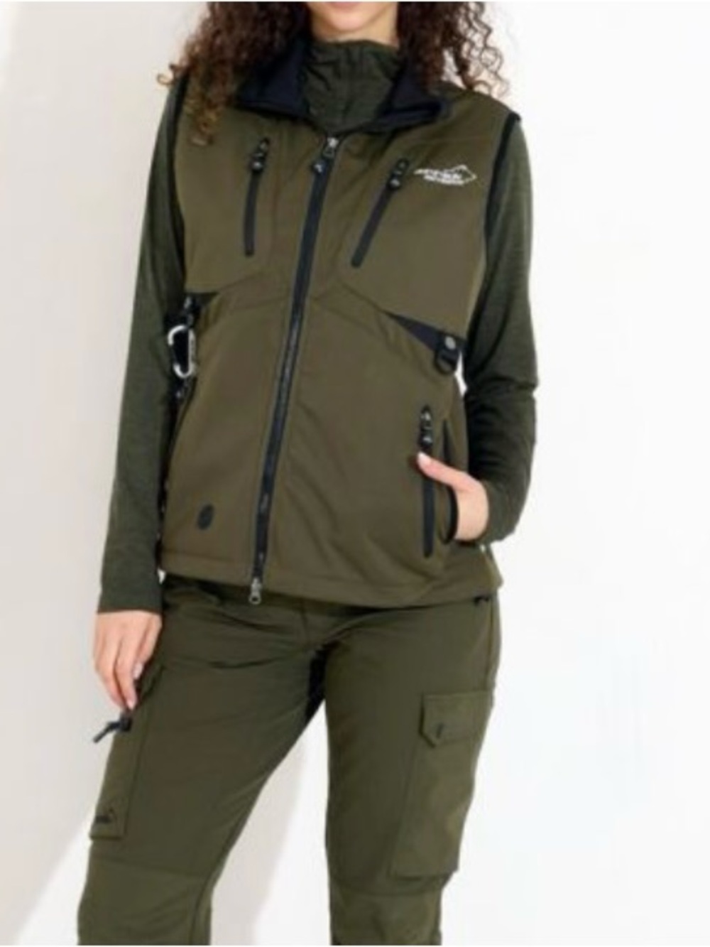Arrak Outdoor Acadia Softshell Dog Training Competition Vest Women’s Sz XS Olive